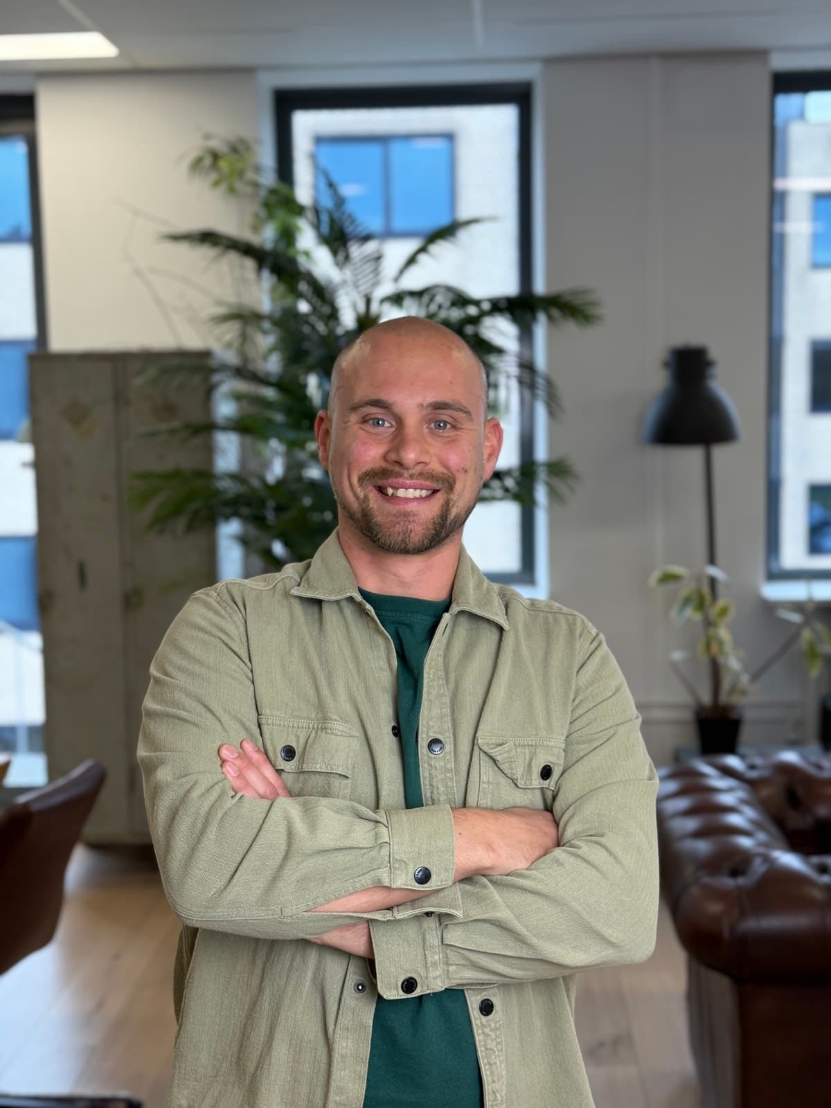 Portret van Luuk den Braanker